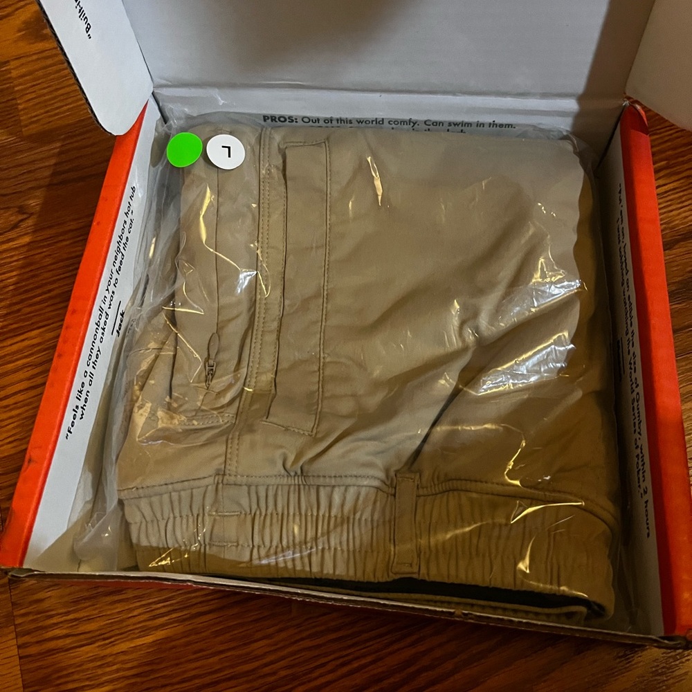 Unopened size large bird dog shorts